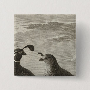 California 15 Cm Square Badge
