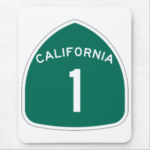 "California 1" Mouse Mat