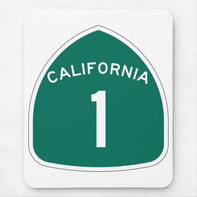 "California 1" Mouse Mat (Front)