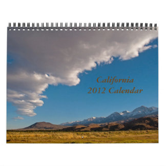 California 2012 Calendar