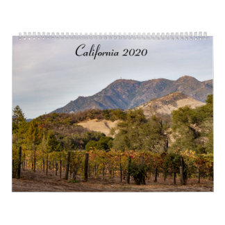 California 2020 calendar