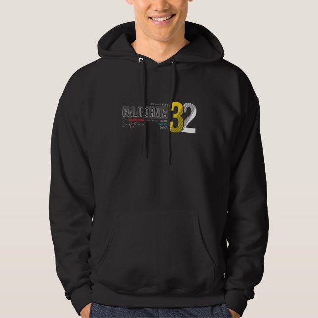 California 32 Republic Cali Apparel   Hoodie (Front)