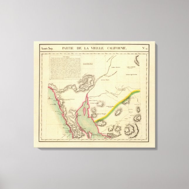 California 53 canvas print (Front)