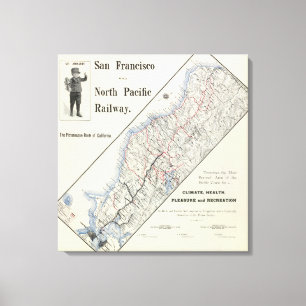 California 5 canvas print