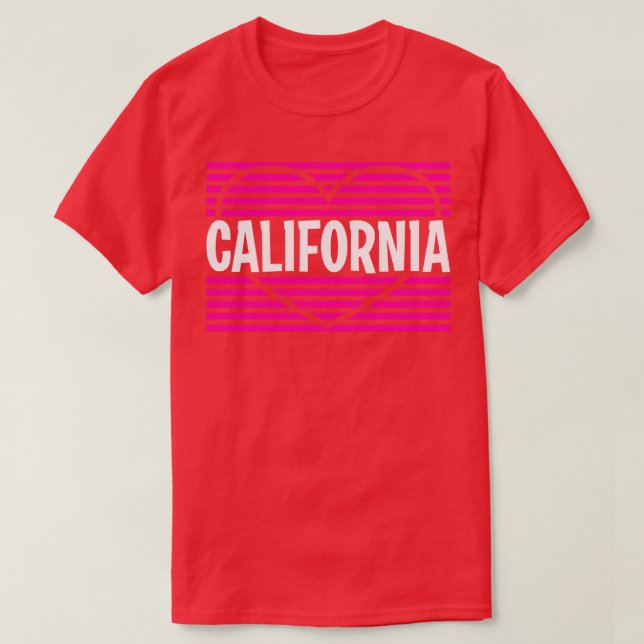 California 6 T-Shirt (Design Front)