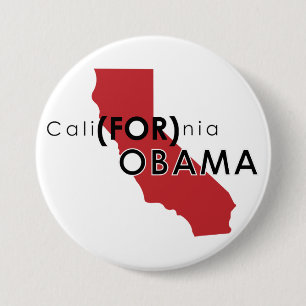 CaliFORnia 7.5 Cm Round Badge
