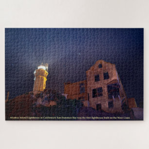 California Alcatraz Island Lighthouse Jigsaw Puzzle
