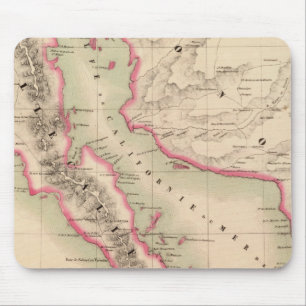 California and Mexico 58 Mouse Mat