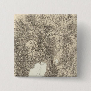 California and Nevada 15 Cm Square Badge