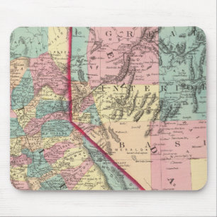 California and Nevada 2 Mouse Mat