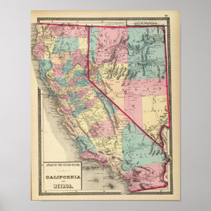 California and Nevada 2 Poster