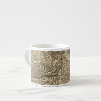 California and Nevada 4 Espresso Cup