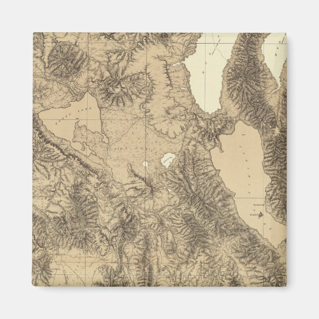 California and Nevada 6 Magnet (Front)
