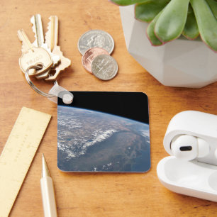 California And Nevada As Seen From Space. Key Ring