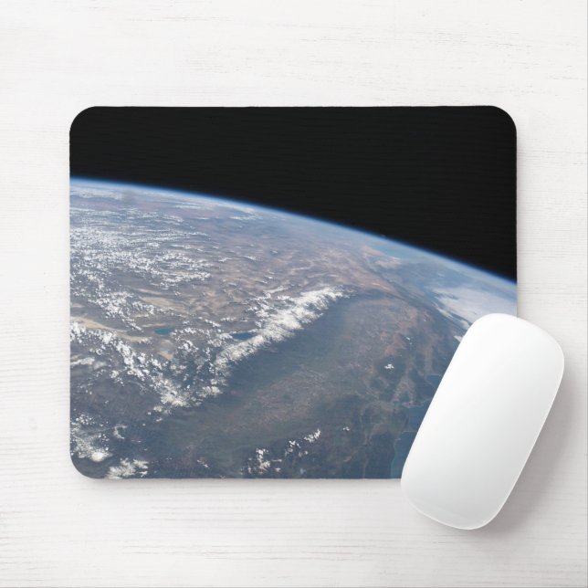 California And Nevada As Seen From Space. Mouse Mat (With Mouse)