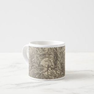 California and Nevada Espresso Cup