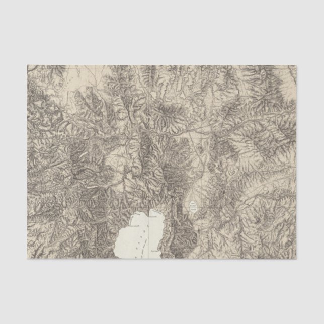 California and Nevada Tissue Paper (Front)