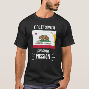 California Arcadia Mormon LDS Mission Missionary G T-Shirt