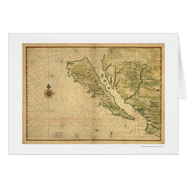 California As An Island 1650 (Front Horizontal)