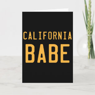 California Be Retro West Coast Socal Norcal Surfin Card