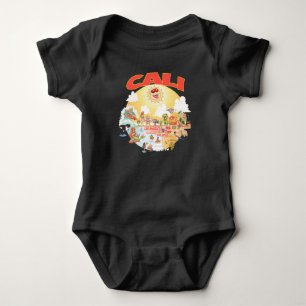 California Beach Life Baby Bodysuit