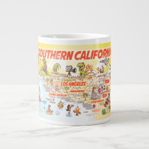 California Beach Life Large Coffee Mug