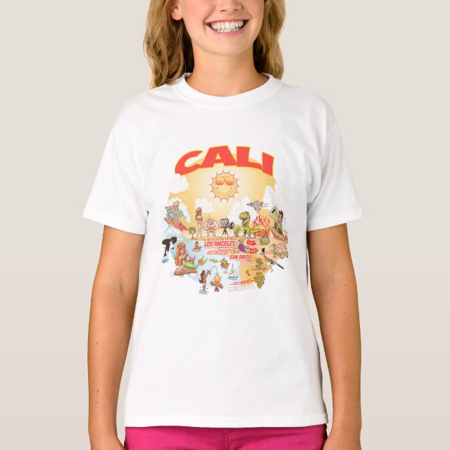California Beach Life T-Shirt (Front)