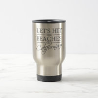 California Beach mugs - choose style