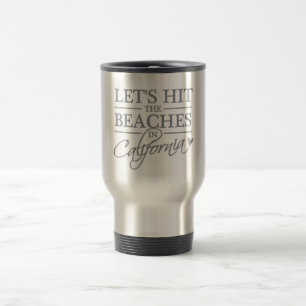 California Beach mugs - choose style