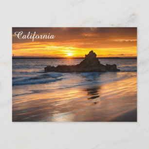 California Beach Postcard
