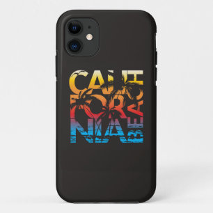 California Beach Poster iPhone 11 Case