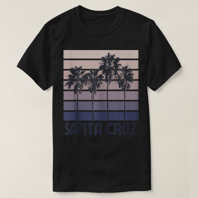California Beach Summer Vacation Vintage  T-Shirt (Design Front)
