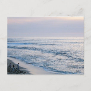 California Beach Sunset Custom La Jolla Postcards