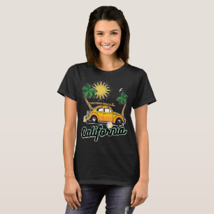 California beach vintage summer vacation T-Shirt