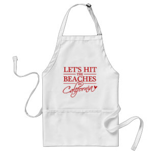 California Beaches aprons