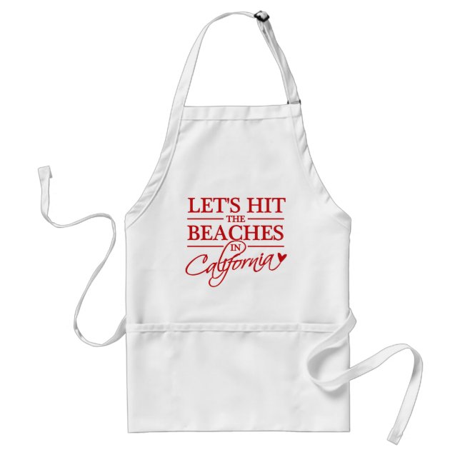California Beaches aprons (Front)