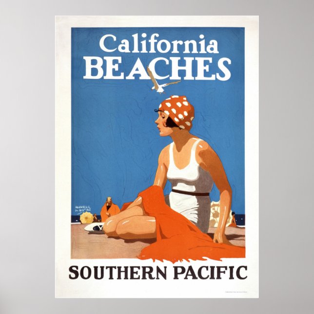California Beaches Poster (Front)