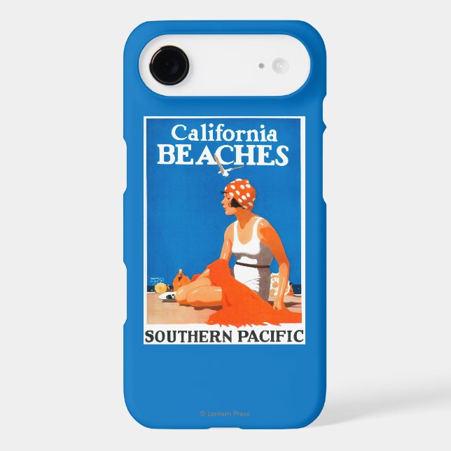 California Beaches Promotional Poster Case-Mate iPhone Case (Back)