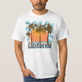 California Beaches Sunset T-Shirt