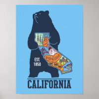 California Bear Golden State