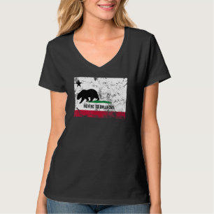 California Bear Is Moving To Oklahoma Walking Awa T-Shirt