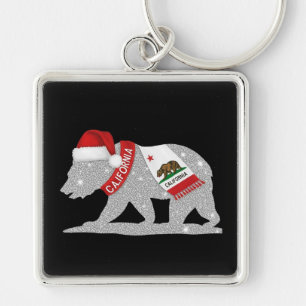 California Bear Key Ring