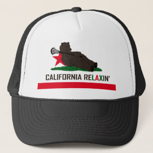 California Bear Lacrosse Trucker Hat