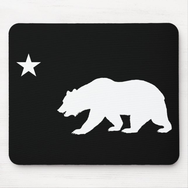 California Bear Mouse Mat (Front)