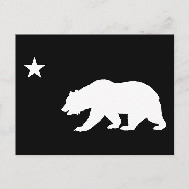 California Bear Postcard (Front)