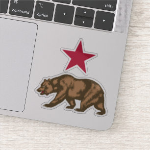 California Bear Republic Grizzly and Star