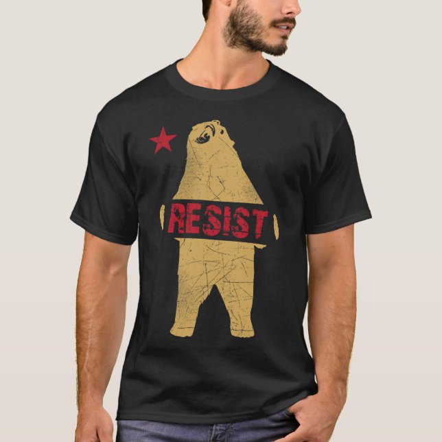 California Bear Shirt Resist  (Front)