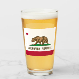 CALIFORNIA BEER GLASS