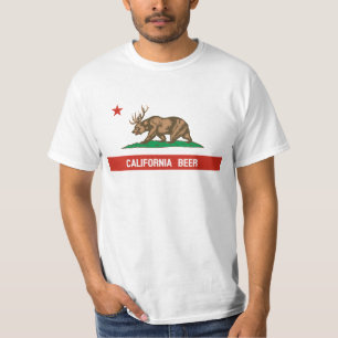 California Beer State Flag T-shirt