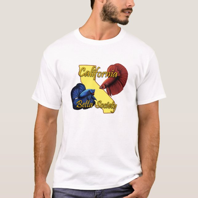 California Betta Society Logo Tshirt (Front)